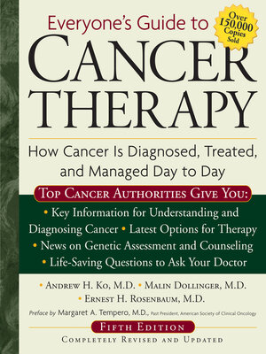 cover image of Everyone's Guide to Cancer Therapy